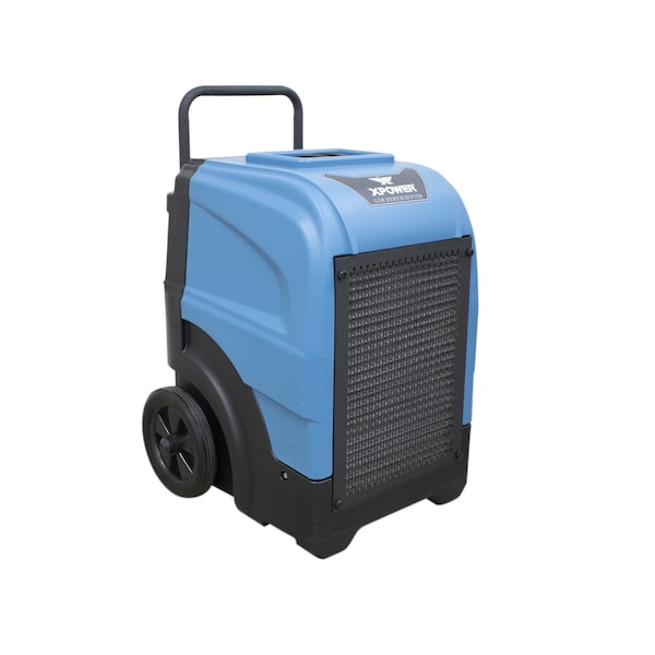 Xpower Industrial Dehumidifier, Not Applicable, Blue, 22.40, Roto-Mold PE, 115 - XD-165L