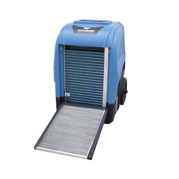 Xpower Industrial Dehumidifier, Not Applicable, Blue, 22.40, Roto-Mold PE, 115 - XD-165L