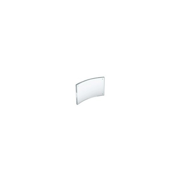 Azar Displays Curved Magnetic Acrylic Photo Frame 6'' W X 4'' H - 252930-GS-1PK