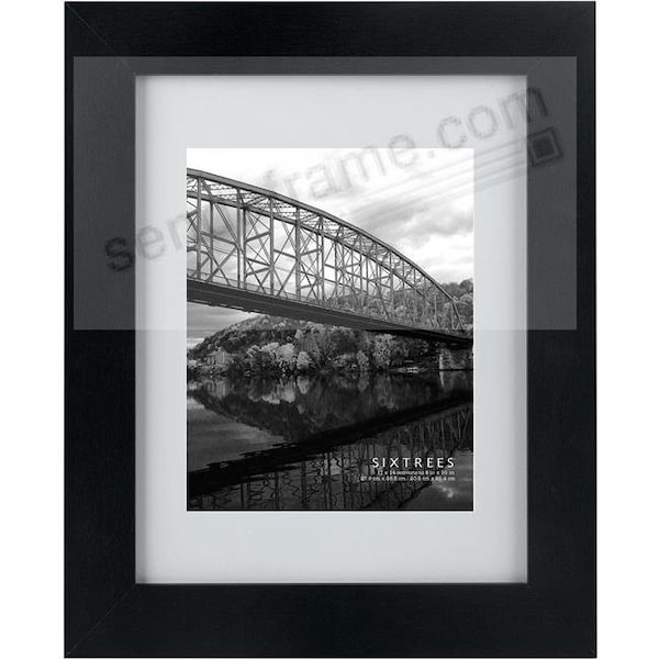 Sixtrees Sixtrees WD19914-80 11 x 14 in. Cole Frame  Black - WD19914-80