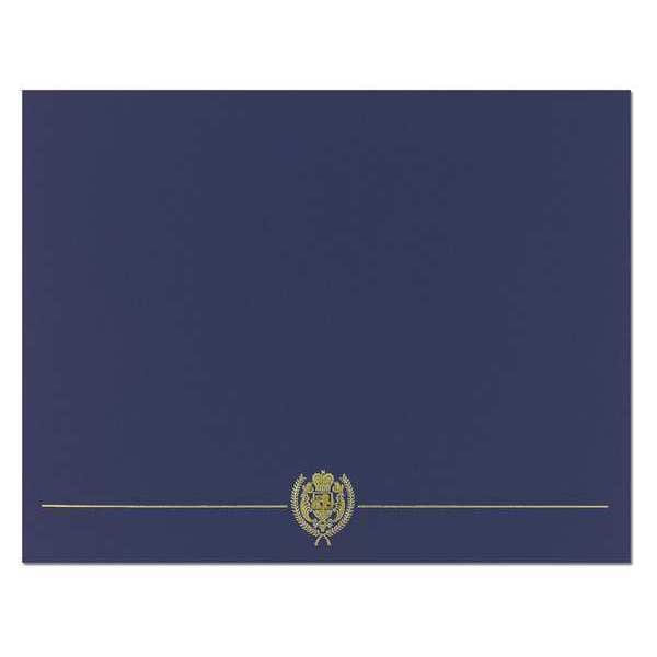 Great Papers Certificate Cover, Navy/Gold, 12 in. H, PK5 - 038949
