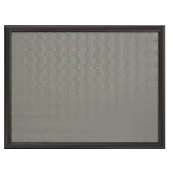 United Visual Products Poster Frame, Black, 11 x 17 in., Acrylic - UVNSF1117
