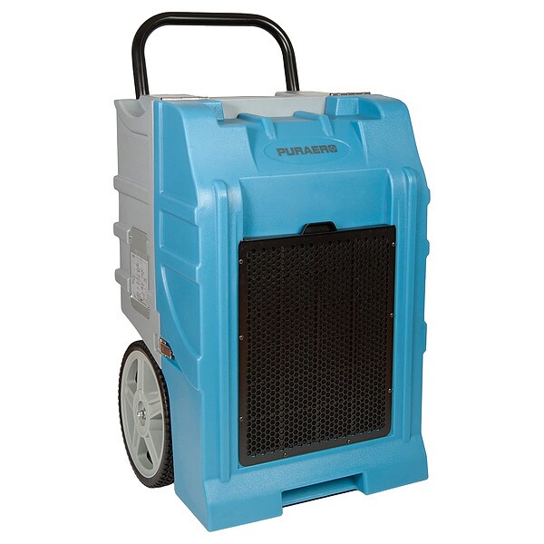 Puraero Commercial LGR Dehumidifier, 72 dB, 115 V - PA-70-LGR