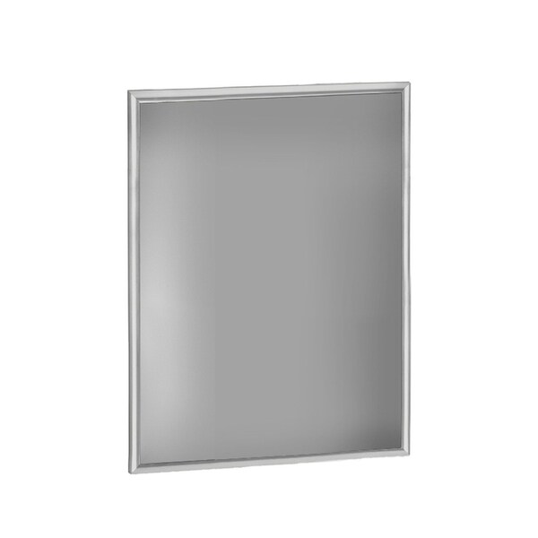 Azar Displays 22''W x 28''H Vertical/Horizontal Weatherproof Poster Snap Frame - 300233-SLV