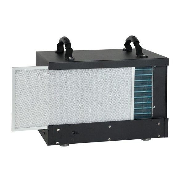Xpower Black, 16.8 in, Stainless Steel, 115V - BD-65