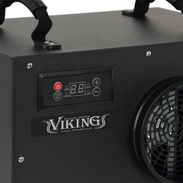 Xpower Black, 16.8 in, Stainless Steel, 115V - BD-65