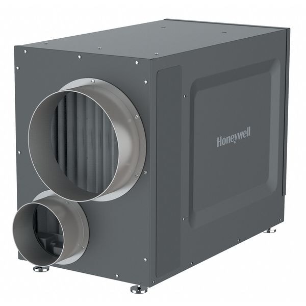 Honeywell Home Ducted Dehumidifier, Gray, 14 21/64 in, Metal, 120 V AC - DR120A3000/U