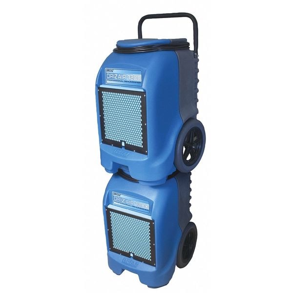Dri-Eaz Industrial Dehumidifier, 64 Pt Per Day, Std Refrigerant, Built-In Drain Pump/Continuous Drain, 115V - F203-A