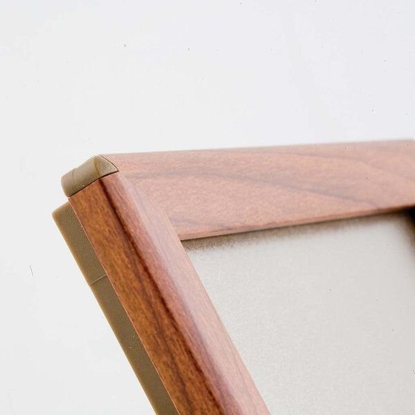 M&T Displays Opti Frame 5 in. X 7 in. Poster Sze 0.55 in. Wood Effect Color Profile, Mitred Corner, w/Back Spprt - UCP145W157X2000