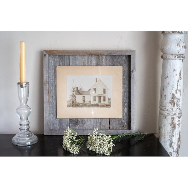 Barnwoodusa Rustic Farmhouse Reclaimed 11x14 Wooden Picture Frame - 759740312088