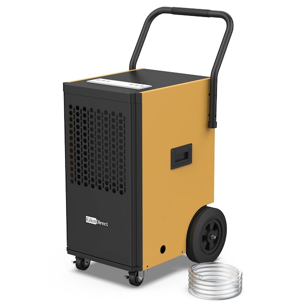 Elexnux Dehumidifier, Yellow, 20.28 in, 115 V - IROL50-56DY