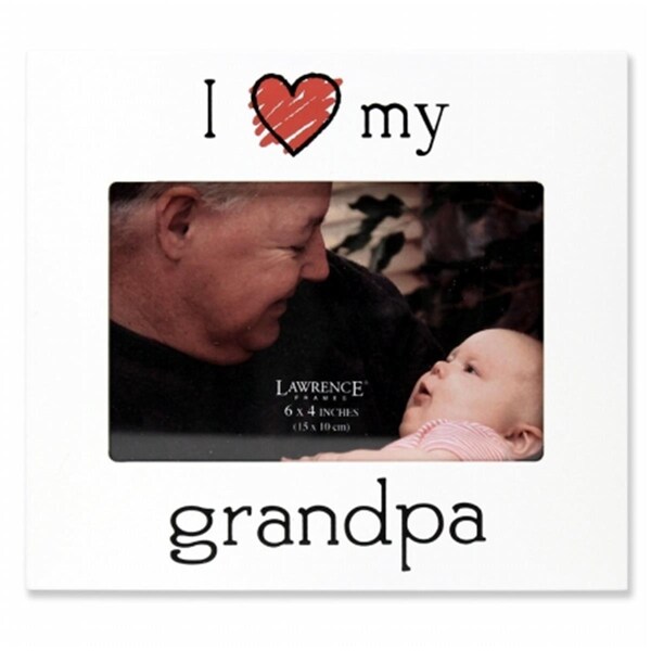 Blueprints I Love My Grandpa Picture Frame - White, 0.67 in. - BL92445