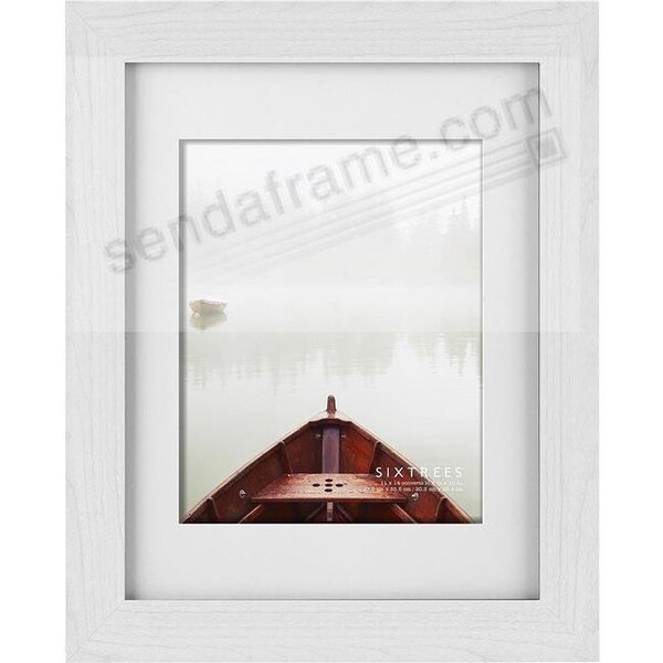 Sixtrees Sixtrees WD20014-80 11 x 14 in. Cole Frame  White - WD20014-80