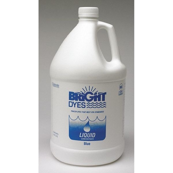 Bright Dyes Dye Tracer Liquid, Blue, 1 Gallon - 106002-01G