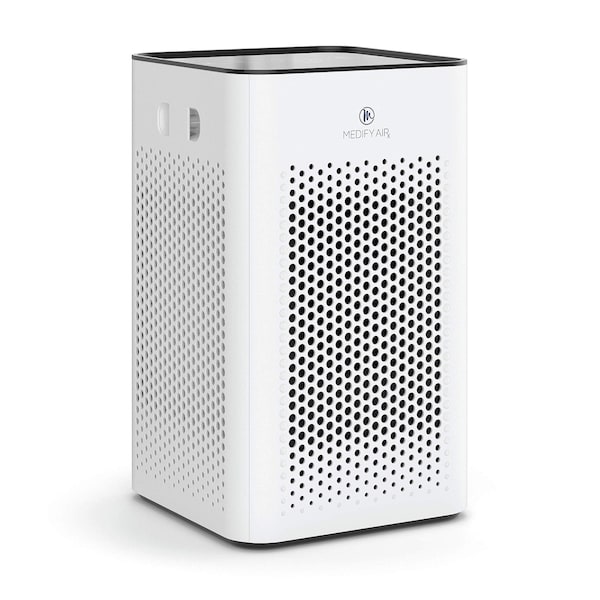 Medify Air MA25 Air Purifier with H13 True HEPA Filter 500 sq ft Coverage White 1Pack - MA-25-W1