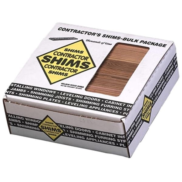 Gourmetgalley CSH8-84-320B 8 in. Wood Shim; Pack - 84 - GO582618