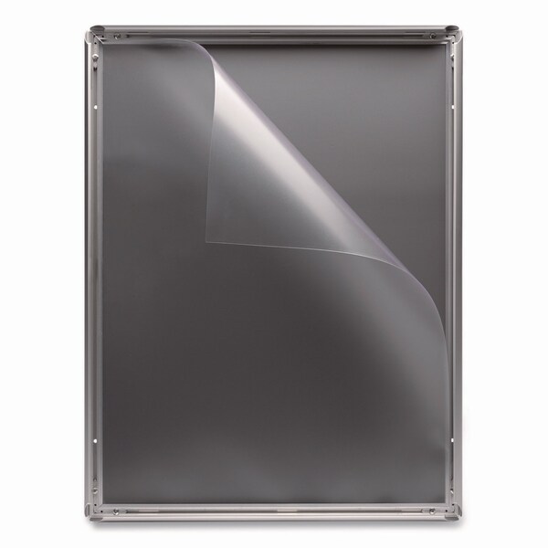 Excello Global Products Poster Holder, Aluminum, 18 x 24, Silver - EGP-SF-1824-S
