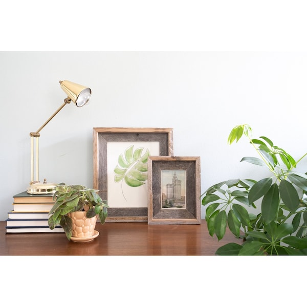 Barnwoodusa Rustic Signature Reclaimed 20x30 Picture Frame (Nat. Weathered Gray) - 855490008865