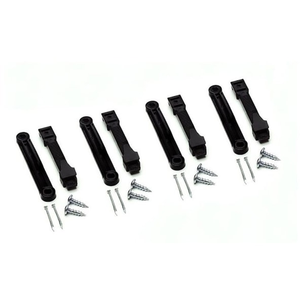 Electriduct Picture Perfect Hanger 15lbs- White- 8pk - HM-PPH-8W