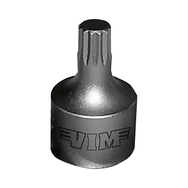 Vim Products 6 M XZN Stubby Driver, 1/4 in. Square Drive 20mm long - XZNS6