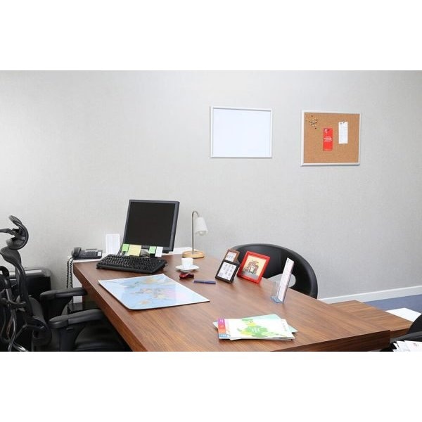 M&T Displays Opti Frame 5 in. X 7 in. Poster Size 0.55 in. Red RAL 3020 Profile, Mitred Corner, w/Back Support - UCP145R157X2990