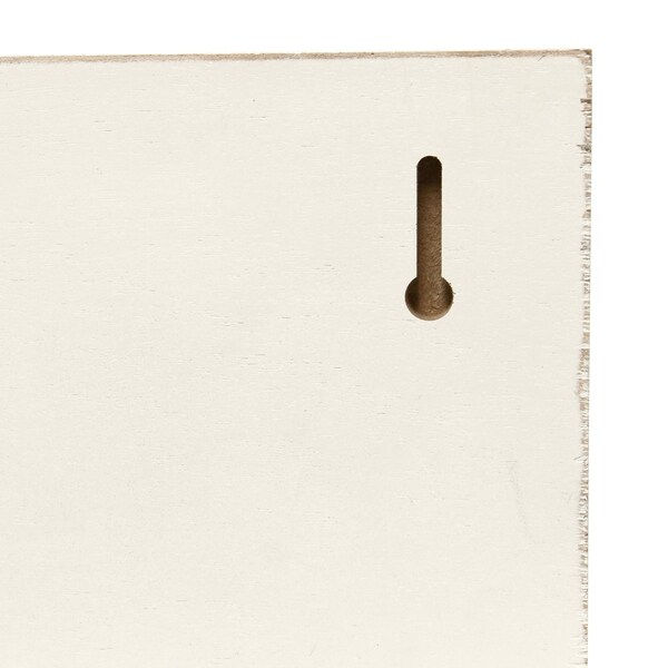 Elegant Designs Hanging 4 Photo Frame with Clips Hearted Arrow and Look What I Made in Black Text, Gray Wash - HG2038-GLM