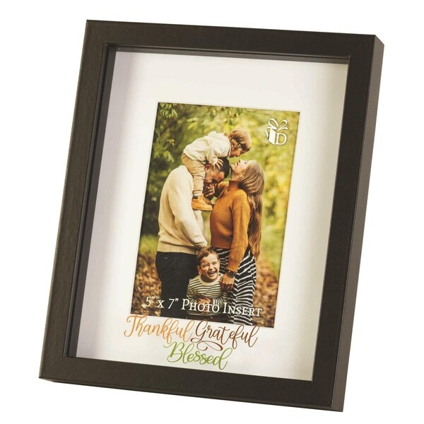 Dicksons Photo Frame Wall Thankful Grateful 8x10 - FRMWDBL-810-97