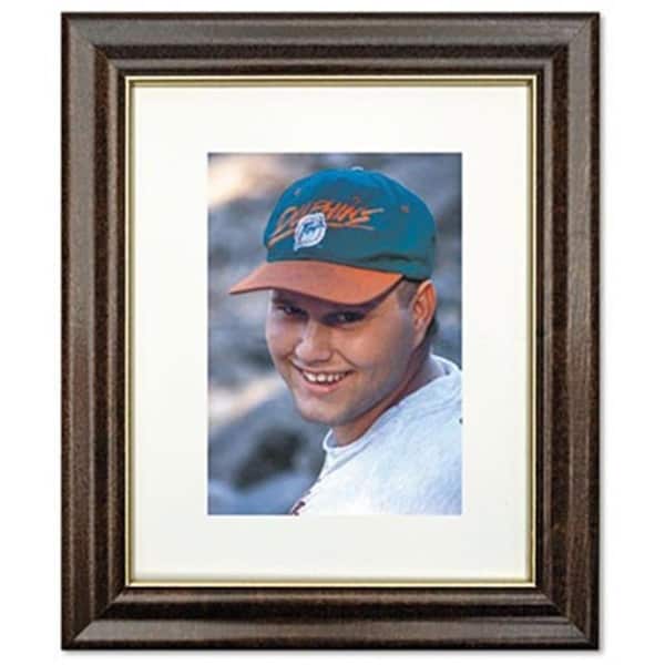 Muebles 8 x 10 in. Style C Wood Photo Frame Walnut Stain - MU3213470
