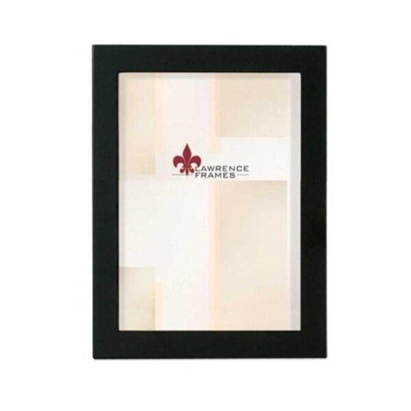 Lawrence Frames 4x5 Black Wood Picture Frame - Gallery Collection - LA328025