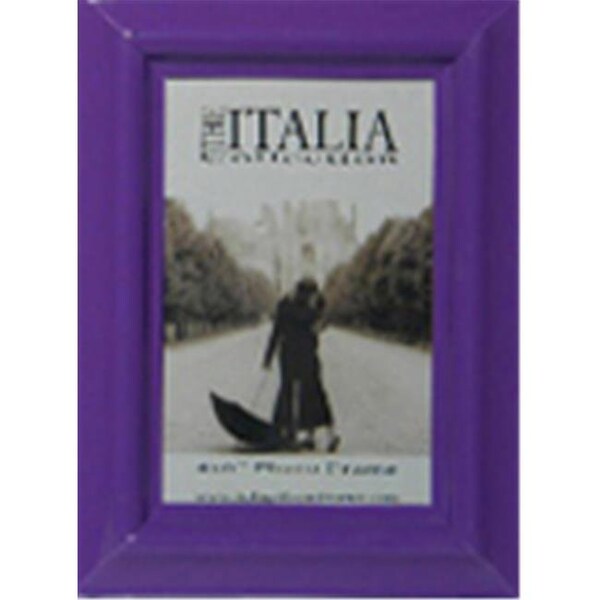 Italia ITALIA 70564 5 x 7 In. Purple Br Frames - 6 Pack - 70564