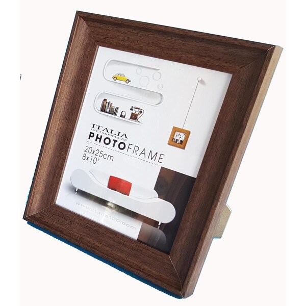 Italia 5 x 7 in. Empire Photo Frame, Dark Brown - Small -, 3PK - 46233