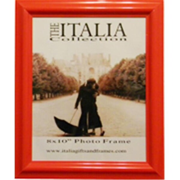 Italia ITALIA 80923 8 x 10 In. Red Br Frames - 6 Pack - 80923