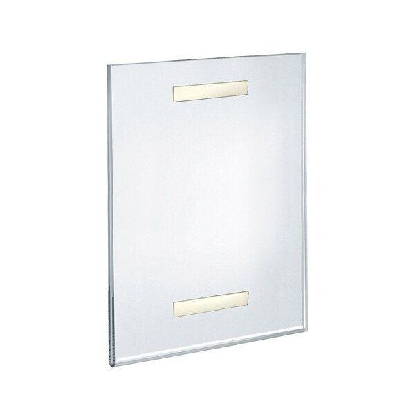 Azar Displays Clear Acrylic 11'' x 14'' Adhesive U-Frame, 10PK - 122046