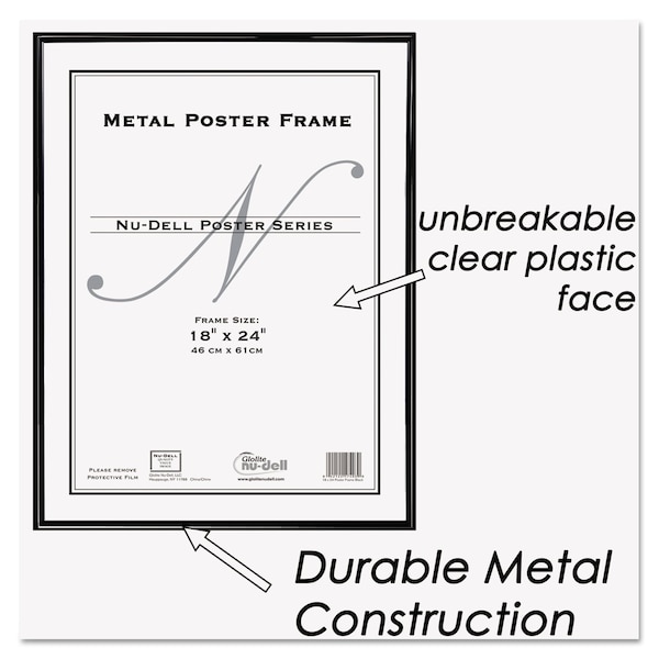 Nudell MetalPosterFrame, 18X24,  - 31222
