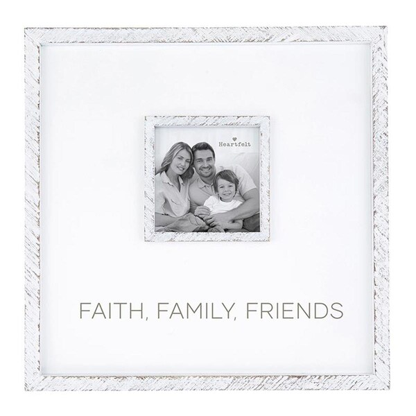 Made4Mansions 12 sq. in. Wall Art Photo Frame - Faith Family Friends - MA3321665