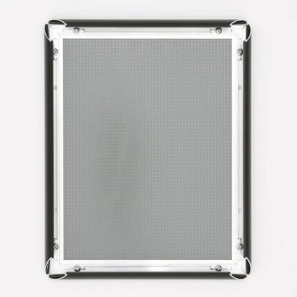 M&T Displays Snap Frame 8.5 in. X 11 in. Poster Size, 1 in. Black, Mitred Corner - UCN255C081X5012