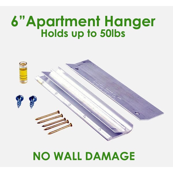 Electriduct Apartment Hanger 6" Mirror & Picture Hanger - HM-APT-6