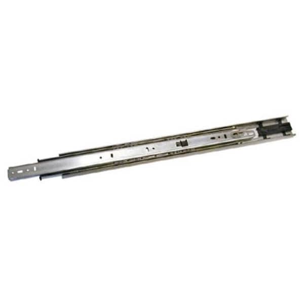 Knape & Vogt Knape & Vogt Kv8419 B16 16 In. Self-Closing Full Extension With Overtravel Drawer Slide - Anochrome - KV8419 B16