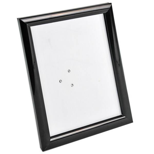 Azar Displays Counter Snap Poster Frame 8.5'' x 11'' Portrait/Landscape Sign Holder with Plastic Frame, 4PK - 300332-BLK-4PK