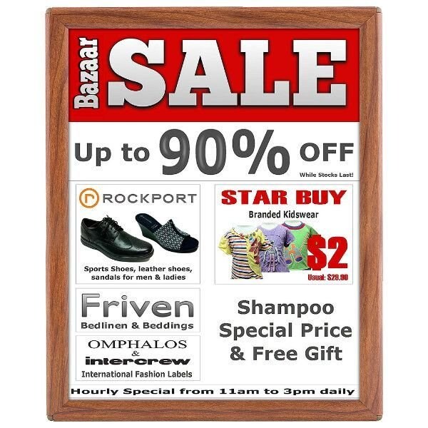M&T Displays Opti Frame 8 in. X 10 in. Poster Sze 0.55 in. Wood Effect Color Profile, Mitred Corner, w/Bck Spprt - UCP145W100X2990