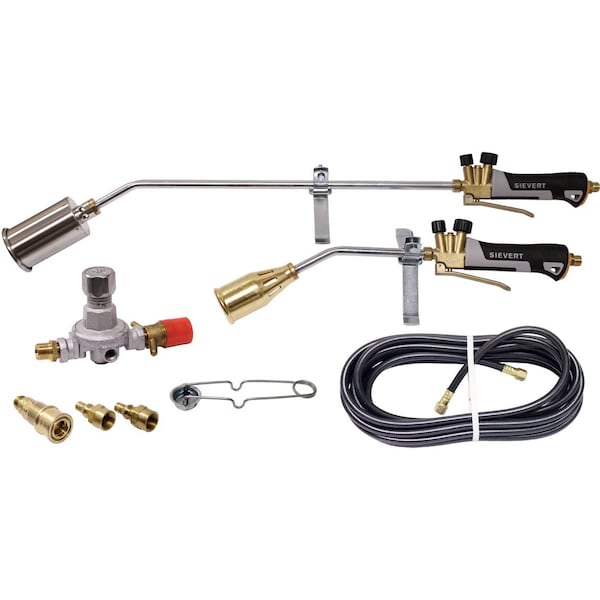 The Brush Man Turboroofer 32 in & 18 in Field Torch Kit Combo - TORCH KIT COMBO