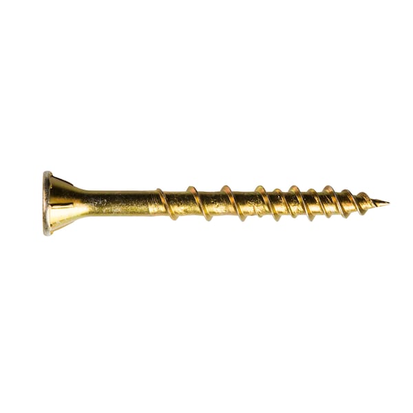 Simpson Strong-Tie Simpson Strong-Tie Strong-Drive No. 9 X 2 in. L T25 Yellow Zinc High/Low WSV Subfloor Screws 1 pk - WSV2S