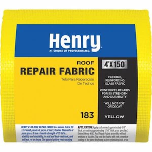 Henry Henry Smooth Yellow Resin Coated Fiberglass Patching Fabric - HE183195