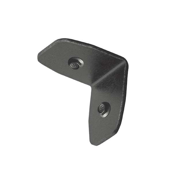 Nuvo Iron BLACK GALVANIZED STEEL 2in TRADITIONAL RAFTER CLIPS, 12PK - RC3