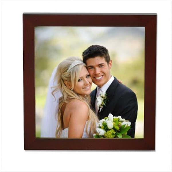 Blueprints 5x5 Walnut Wood Picture Frame - Gallery Collection - BL92297