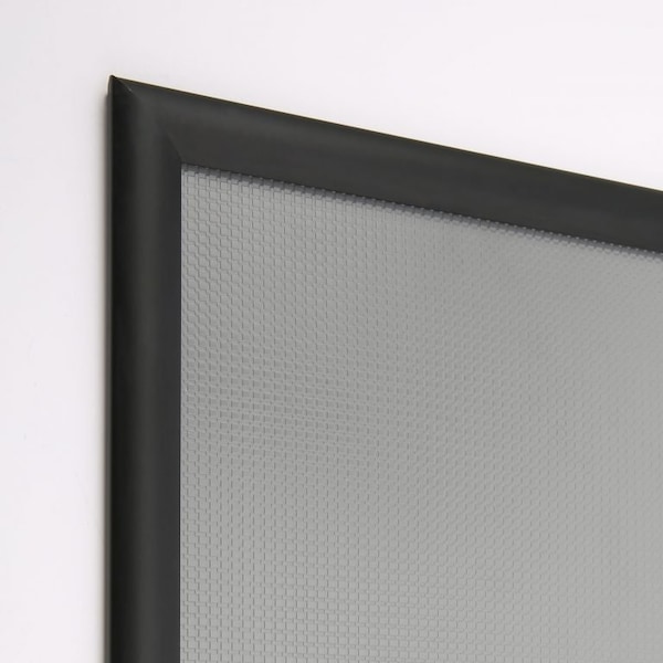 M&T Displays Snap Frame 14 in. X 22 in. Poster Size, 1 in. Silver, Mitred Corner - UCN255N014X2990