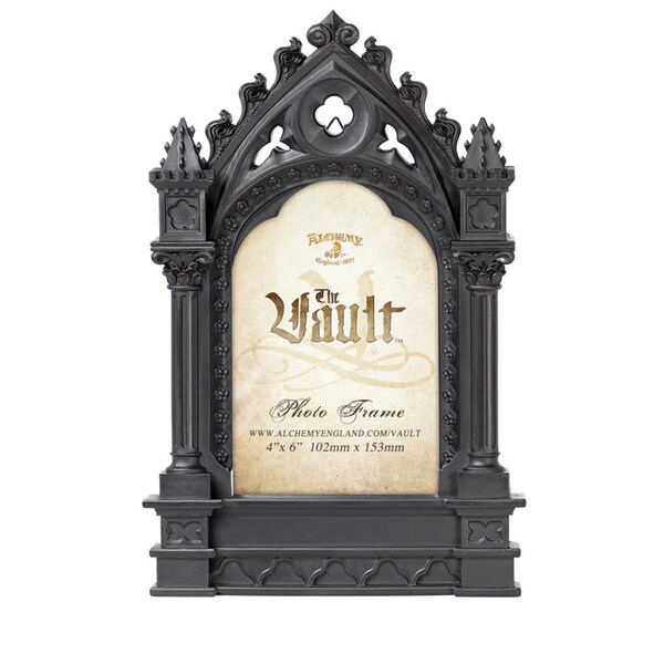 Robus Splendor 10.83 in. Cathedric Photo Frame, Black - RO3305110