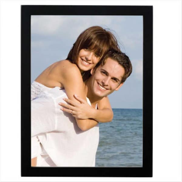 Lawrence Frames 11x14 Black Wood Picture Frame - Gallery Collection - 755511