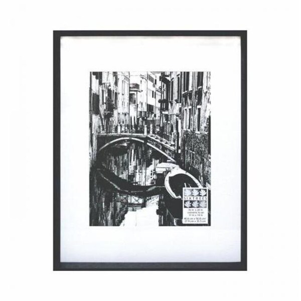 Sixtrees Sixtrees WD237114 11 x 14 in. Berkley Wall Hanging Frame; Black - WD237114