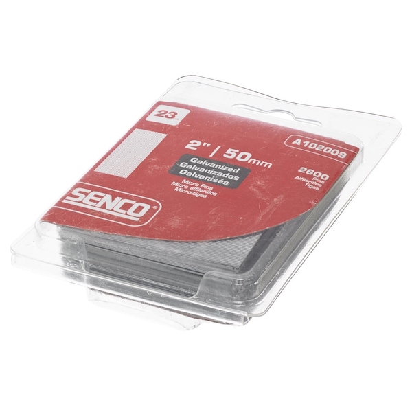 Senco Senco 2 in. L X 23 Ga. Straight Strip Galvanized Micro Pins 2600 pk - A102009